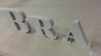 standing letters